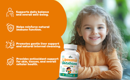Juneno Liposomal Glutathione Gummies for Kids Juneno Liposomal Glutathione Gummies for Kids