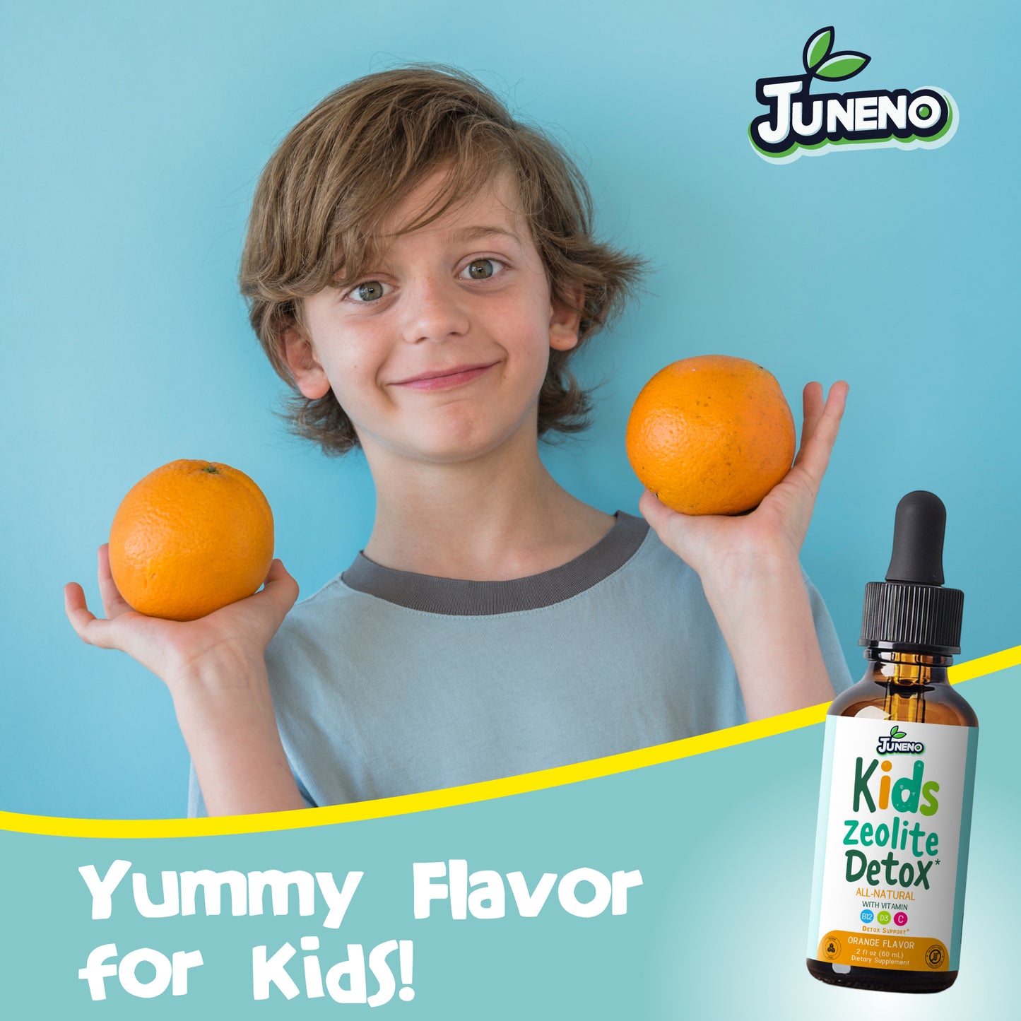 Juneno Zeolite Detox Drops for Kids