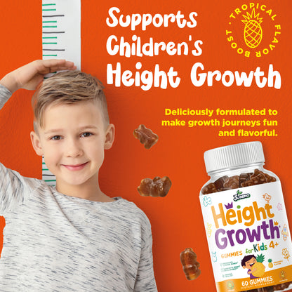 Juneno Height Growth Vitamins Supplement Gummies
