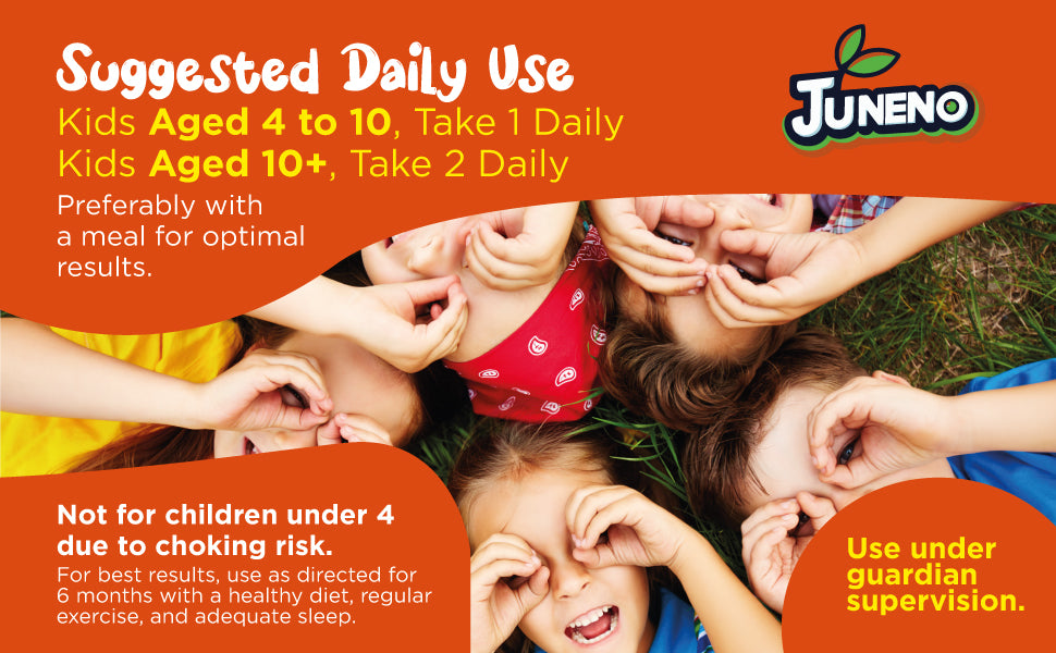 Juneno Height Growth Vitamins Supplement Gummies