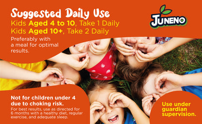Juneno Height Growth Vitamins Supplement Gummies